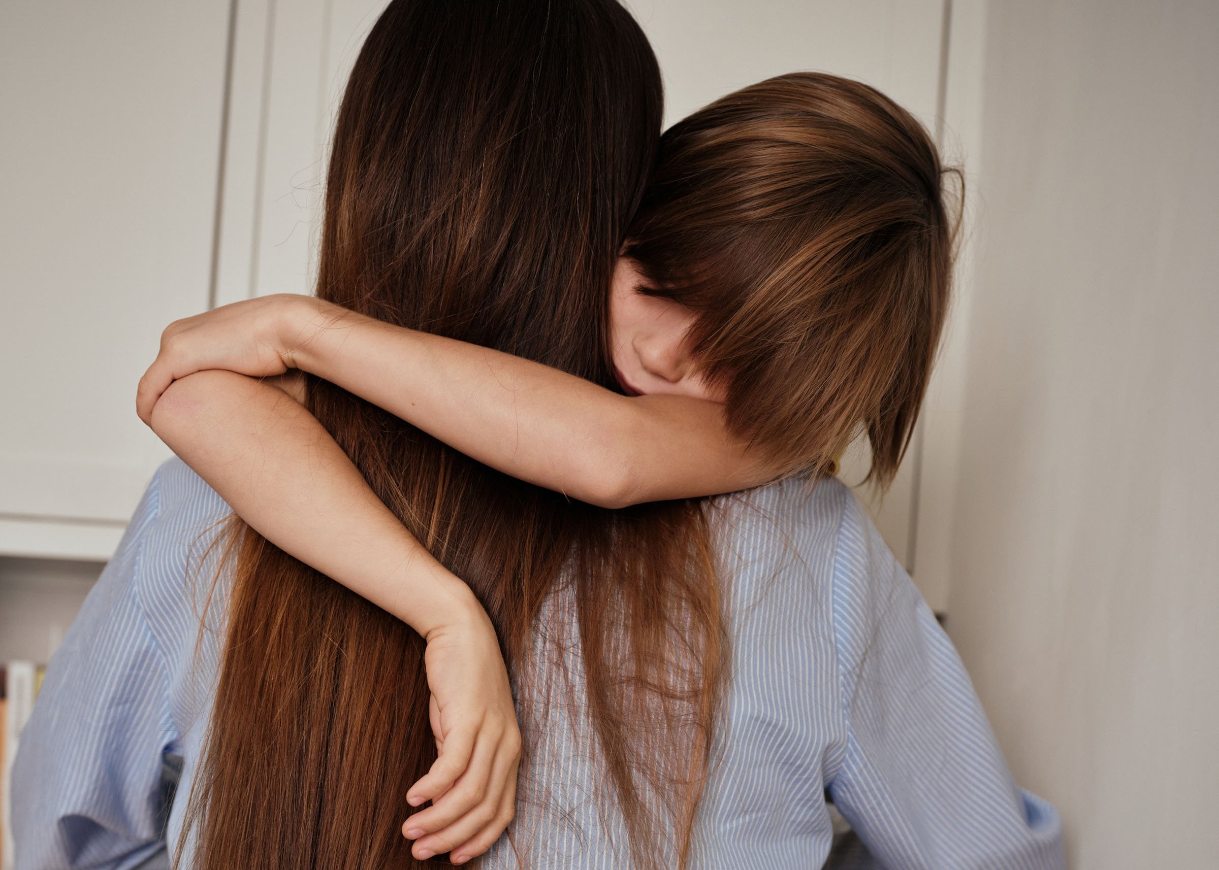 Photo of mother holding her child